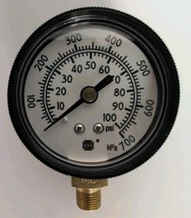 Pressure Gauge 0-100 psi (700 kPa) With 1/8 NPT Connection. Ametek USG, New…