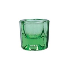 maxill Autoclavable 10oz Glass Dappen Dish, Green, 1/Pk