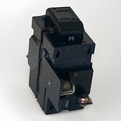 Bulldog P220, 20 Amp, 120-240 Volt, 2 Pole Pushmatic Circuit Breaker-