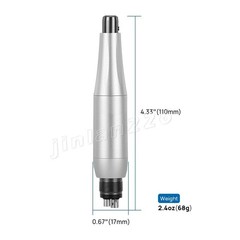 Pieza de mano alta velocidad de fibra óptica LED dental estilo NSK 4 agujeros