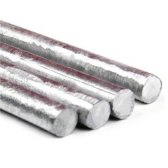 99.9% Pure Zinc Rod, Marine Anticorrosion, Pure Metal Zinc Anode, Round Zinc Bar