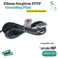 Ellman Surgitron 4.0 Dual RF 120 IEC Neutral Plate with Cable Autoclavable CE