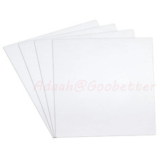 200*200mm White ABS Plastic Sheet Plastic Plate Board Thick 1mm 1.5mm 2mm 3mm