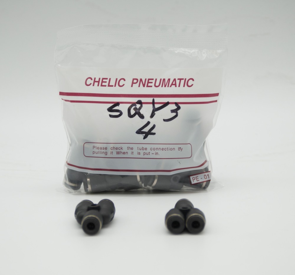 CHELIC SQY3 4 Ø4 Push to connect Union Y Fitting (10 PCS PER BAG)