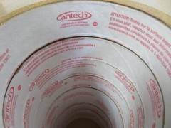 36 Rolls Case Cantech 134-04 Extensible Flatback Kraft Splicing Tape 24mm x 55m