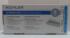 Kichler 8 inch under cabinet lighting, textured bronze finish, new #GUCSK08BZT