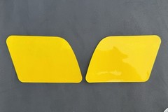Inner Half Yellow Fog Light Tint KIT for 2nd Gen Honda CRX, Civic Head lights