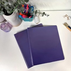 Plant-Based 1.5 Inch Durable Round Ring View Binder Eco-Friendly USDA Certified