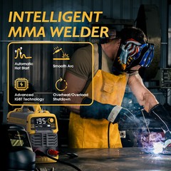 195A MMA ARC Welding Machine 110/220V Dual Volt IGBT Stick Welder Machine