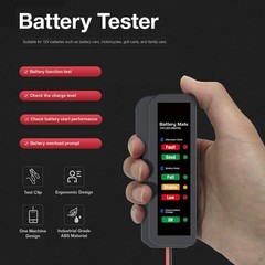 12V car Battery Tester, Alternator Tester Automotive,Battery Checker, Analyze…