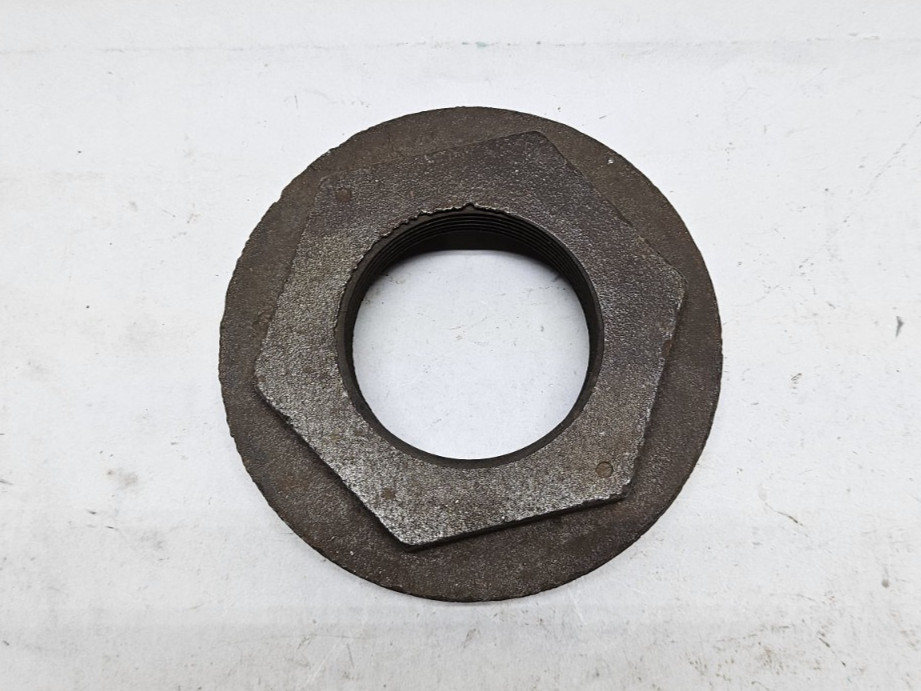 Black Malleable Iron Threaded Reducer Hex Bushing 5-1/2 MNPT x 2-1/2″ FNPT