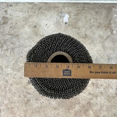 26-inch Stainless Steel Balanced Weave 0.25-inch Wire Mesh Belt 10L