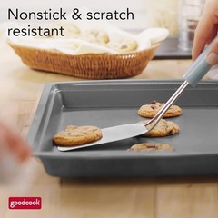 GoodCook 15″x10.5″ Nonstick Baking Pan & Rack – Crispy Bacon, Pizza