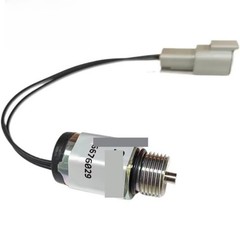 WAACGUFOC-2 12V Stop Solenoid Valve for Excavator Replacement Spare Parts
