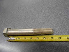 1.00″ x 7.00″ Bolt. Grade 8, Capscrew Hex Head Bolt. Coarse. #8 Thread. NOS!!