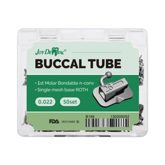 50Sets Dental Ortho Buccal Tubes 1st Molar Roth/MBT 018/022 Bondable Non-Conv