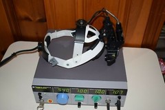 Iridex / Iris Medical SL laser with laser indirect ophthalmoscope (LIO)
