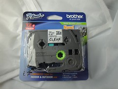 2 PACK Brother P-Touch TZe-131 BLACK ON CLEAR Label Tape / Ptouch TZ131 ORIGINAL