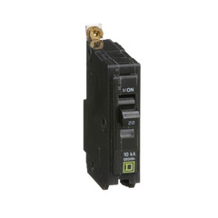 BOX OF 100 Pcs Square D QOB120 Circuit Breaker 20A 1P