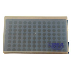 USA Scientific 96-Place BestRack 8 x 12 2396-5048 Blue Tube Rack