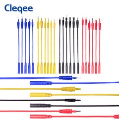 Cleqee 92PCS Multimeter Test Lead Kit Alligator Clip for Automotive Electrical