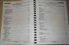 HYSTER CHALLENGER H45XM H50XM H55XM H60XM H65XM (H177) FORKLIFT PARTS MANUAL