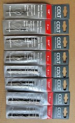 Colt Twinland Brad Point Wood Drill Bit Set 8