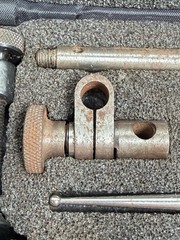 VTG Starrett No 196A1Z Dial Test Indicator Set Complete w Case Machinist
