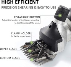 Sheep Shears Professional Electric Sheep Clippers for Sheep Alpacas Llamas
