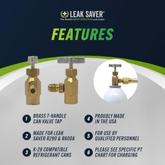 ENVIRO-SAFE K28 Can Tap for Use Self Sealing Cans (R600a and R290) #5028