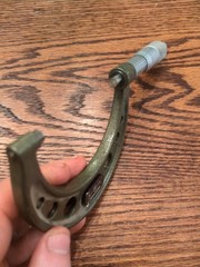 Mitutoyo Micrometer 2-3 ” .0001” Code No. 103-115 Made In Brazil