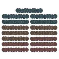 150 Pcs 2 Inch Fine Medium and Coarse Quick Change Torque Sanding Discs