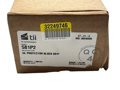 Tii Technologies 581P2 UL Protector Block 581P – New