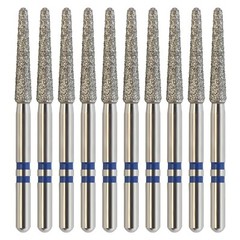 Zirconia Diamond Burs Friction Grip Egg Football Ball Round End Taper Cylinder