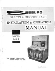 Seeburg Jukebox Manual Reprint CD Thumb Drive, Check Description