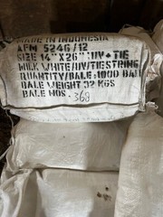 14×26 UV resistant white sand bags Qty 100