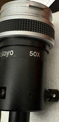 Mitutoyo 172-204 50X Lens with Box likeNEW