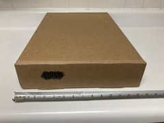 Universal Laptop Shipping Box + Air Pillow Cushion Fits Most Laptops ~ 20X14X3