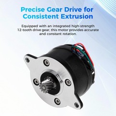 Creality Official K2 Plus Extruder Motor, Original Circular Stepper…