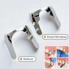 Dental Twin Anterior Matrix 0.03mm Sectional Contoured Metal Matrices Unica Type
