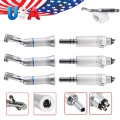1-5 Yabangbang Dental Slow Speed Handpiece Contra Angle / Air Motor 4Hole Attach