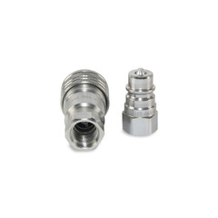 1/4″ AG Hydraulic Quick Couplers Set – 3/8″ SAE Thread