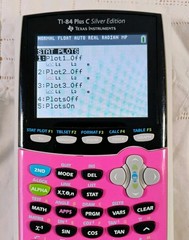 TI-84 Plus C Silver Edition Graphing Calculator PINK with Charging Cable TESTED