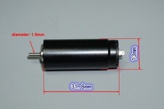 13mm Micro Mini Coreless Motor DC 12V Rotary Tattoo Stomatology Grinding machine