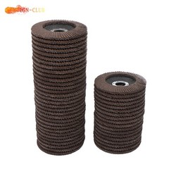50Pcs Premium Zirconia Flap Disc Sanding Grinding 4-1/2″ X 7/8″ 40 Grit Grey