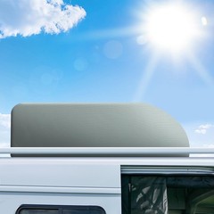 RV Air Conditioner Cover Gray Winter Dustproof Roof Top AC 2PK