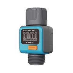 Water Flow Meter for Garden Hose for Watering or Filling RV Tank – Shows Usage