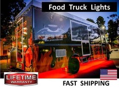 Mobile HOT Dog Cart Food Vending Concession Trailer LED LIGHTING KIT 2016