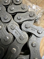 Hitachi 60N-6 Riveted Chain Box Of 10ft Plus Connecting Link (f29)