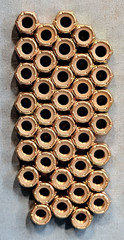 HEX BOLT 3/8″-16 ASSORTED LENGTHS WITH LOCK NUTS GRADE 8 (LOT OF 33)